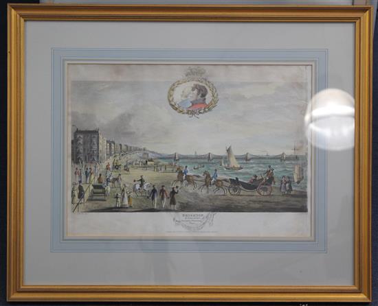 Sutherland After Atkinson Brighton Englands Favourite Watering Place, 1825, 12 x 17in.